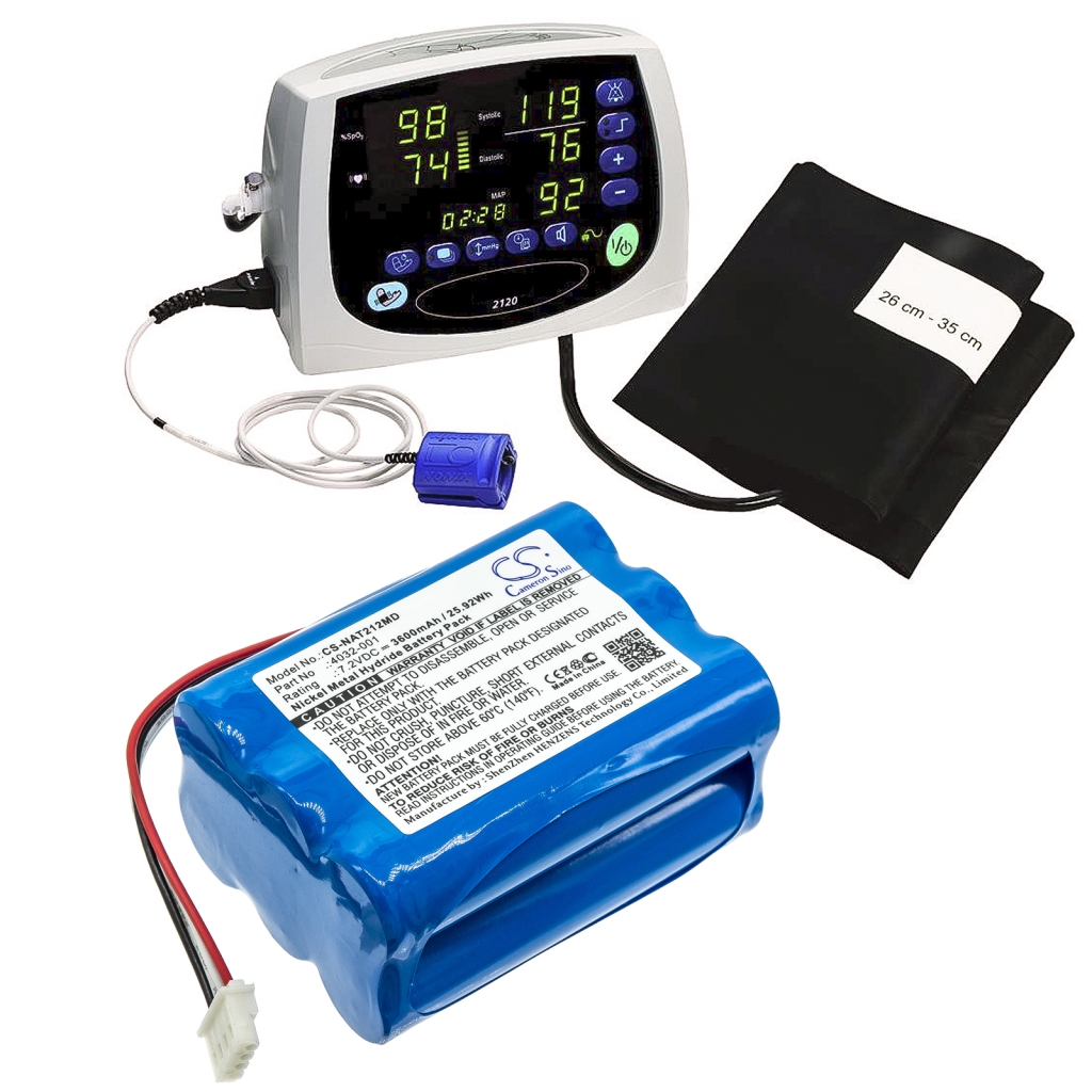 Batteria medica Nonin Avant pulse oximeter 9700 (CS-NAT212MD)