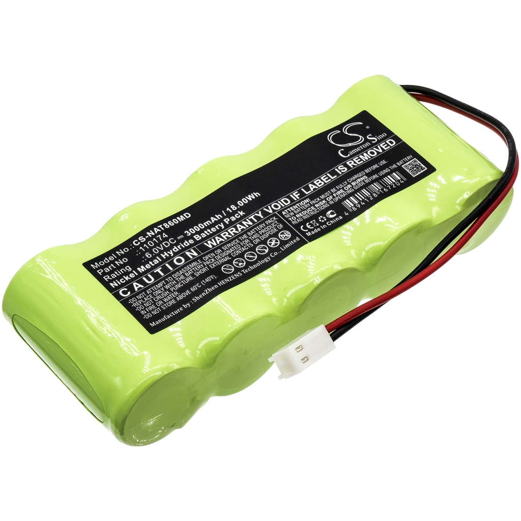 Sostituzione della batteria compatibile per Nonin 110174,5353,B10001