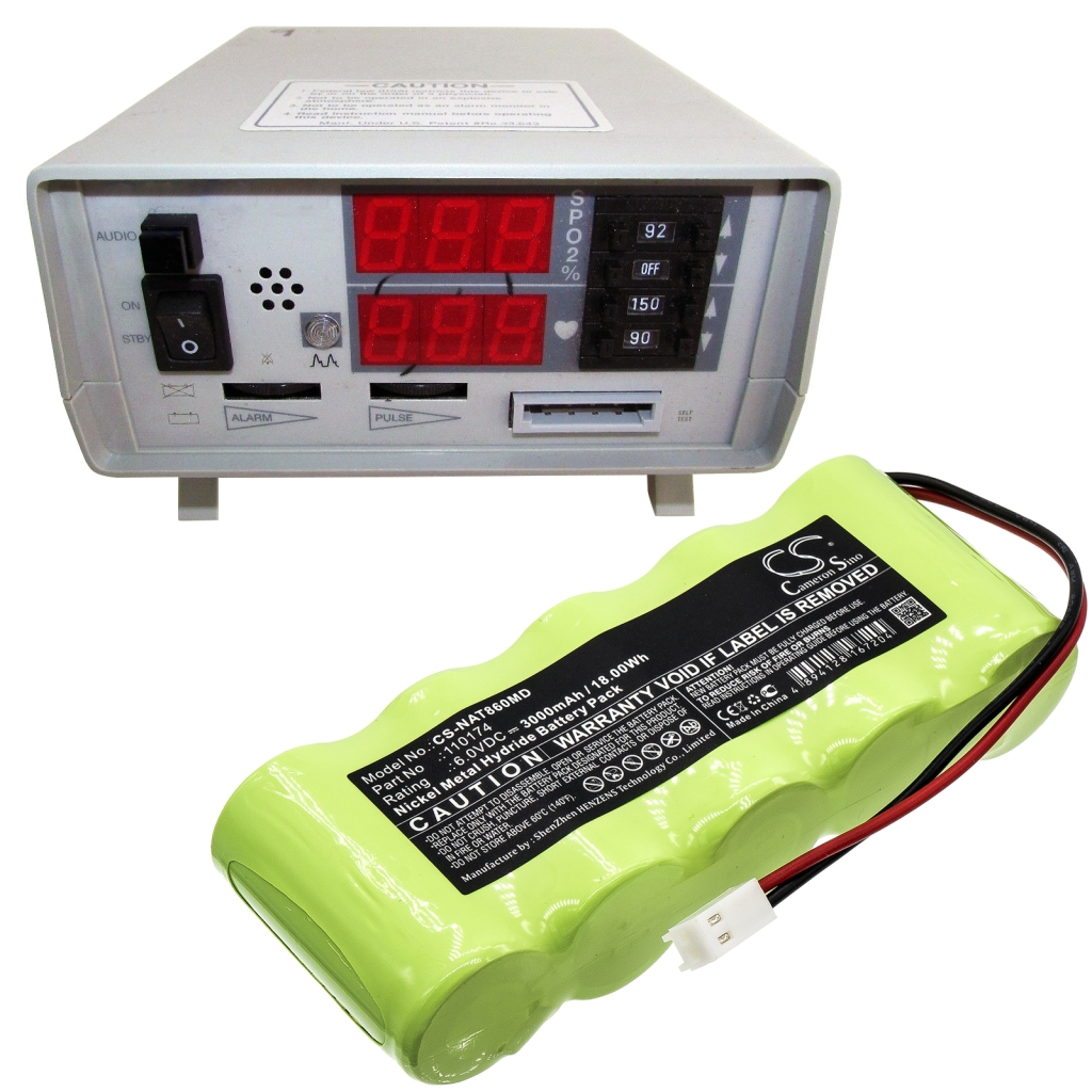 Sostituzione della batteria compatibile per Nonin 110174,5353,B10001