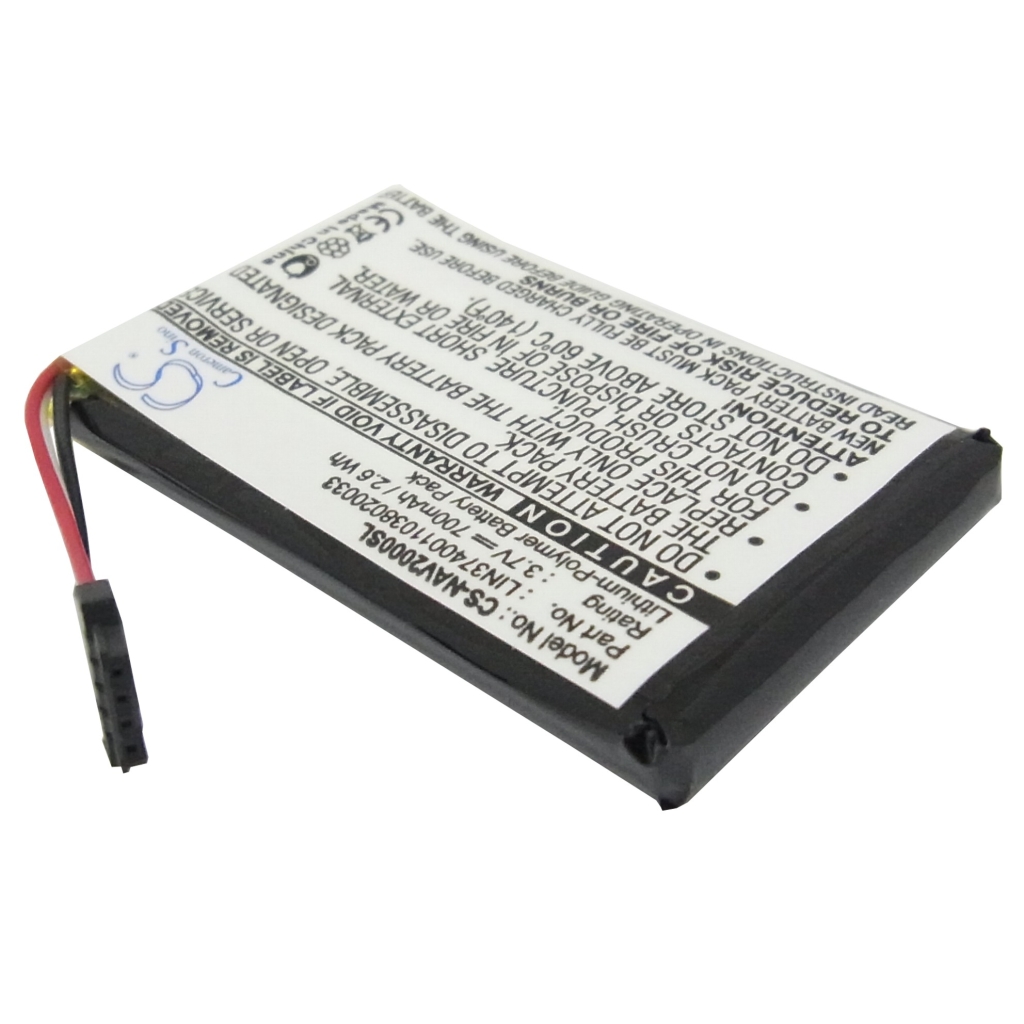 Sostituzione della batteria compatibile per Navigon LIN3740011038020033