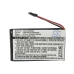 Sostituzione della batteria compatibile per Navigon LIN3740011038020033