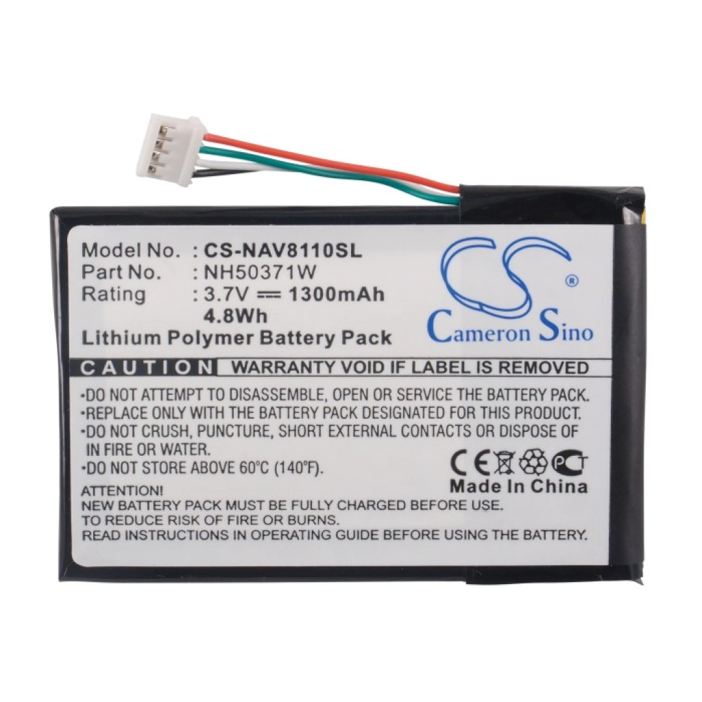 Batteria GPS, navigatore Navigon 8310 (CS-NAV8110SL)