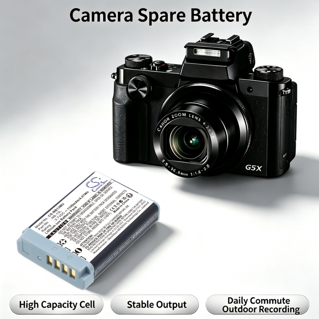 Batteria compatibile con Canon CS-NB13MU