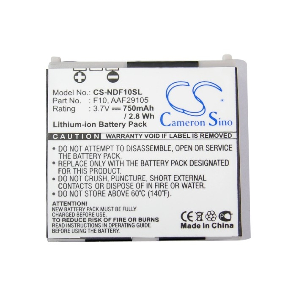 Batteria del telefono cellulare NTT Docomo CS-NDF10SL
