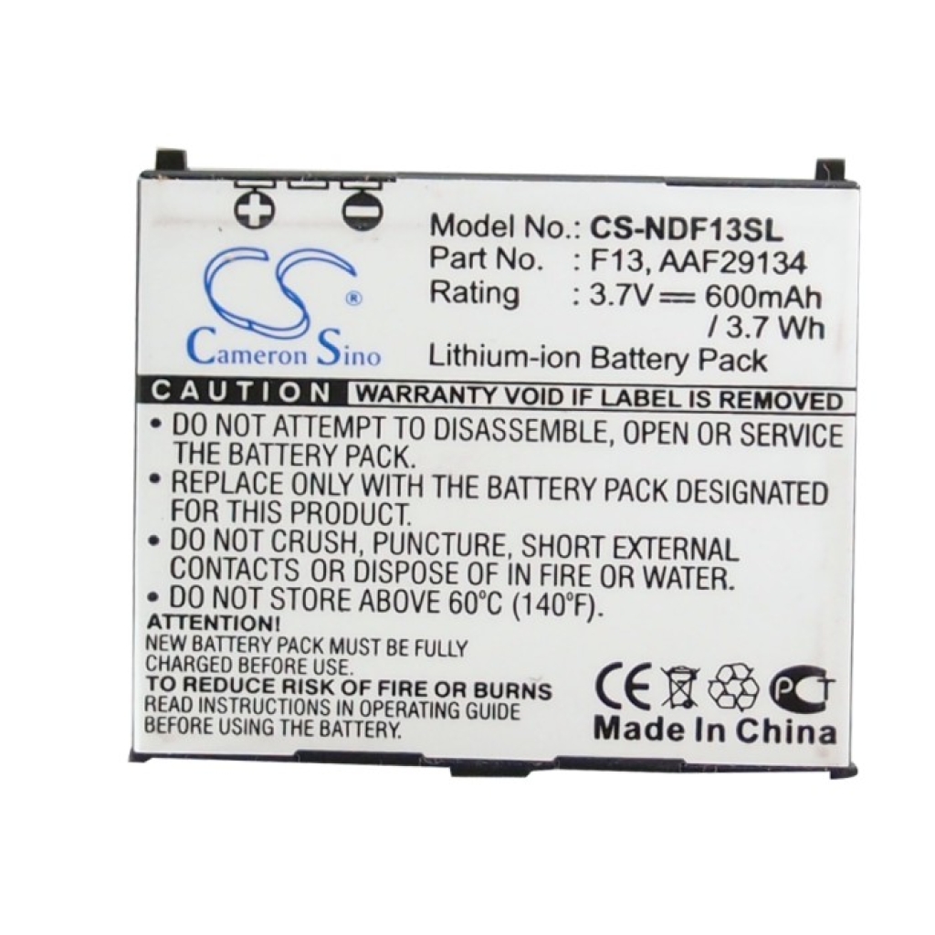 Batteria del telefono cellulare NTT Docomo CS-NDF13SL