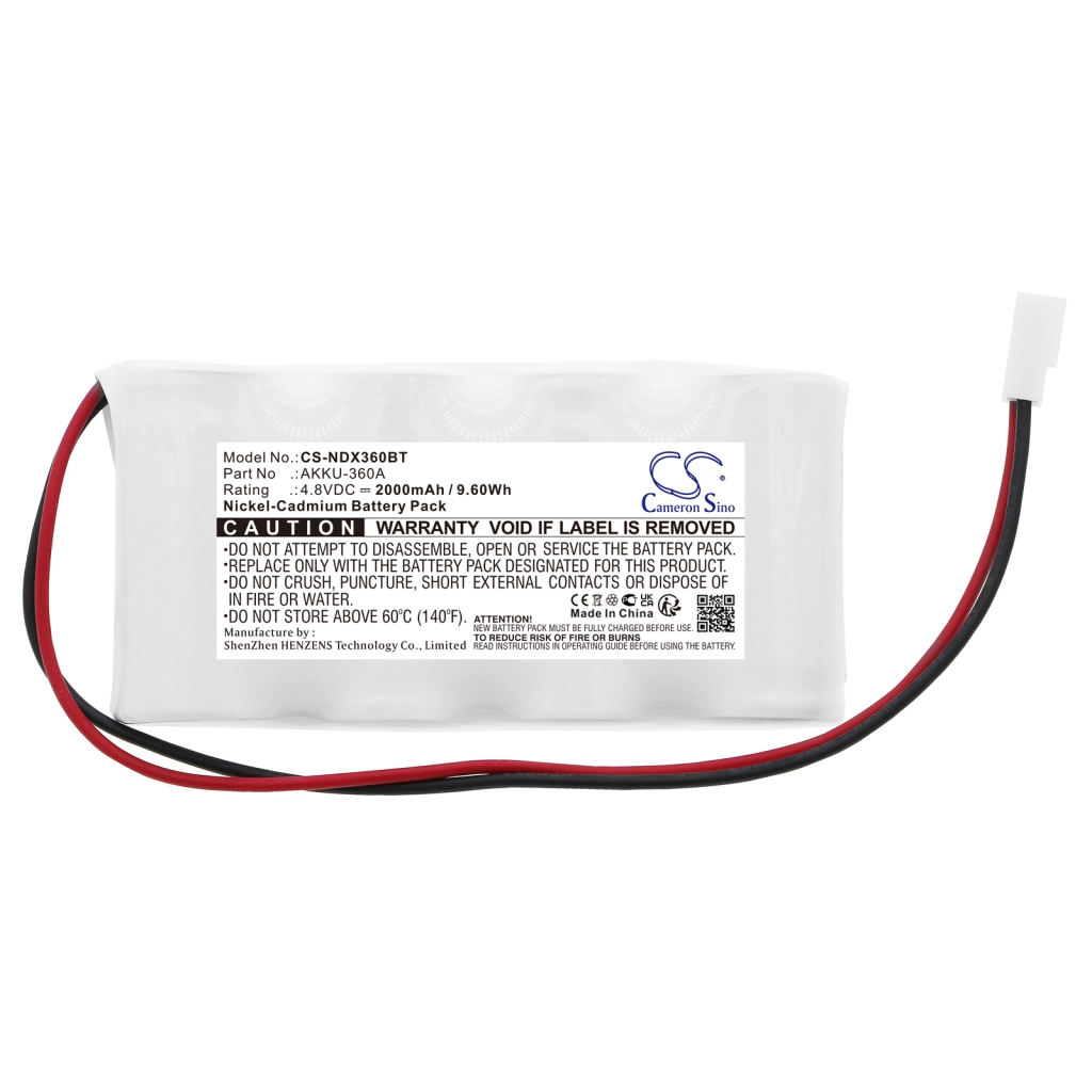 Batteria per telecamera di sicurezza domestica Indexa OS360A (CS-NDX360BT)