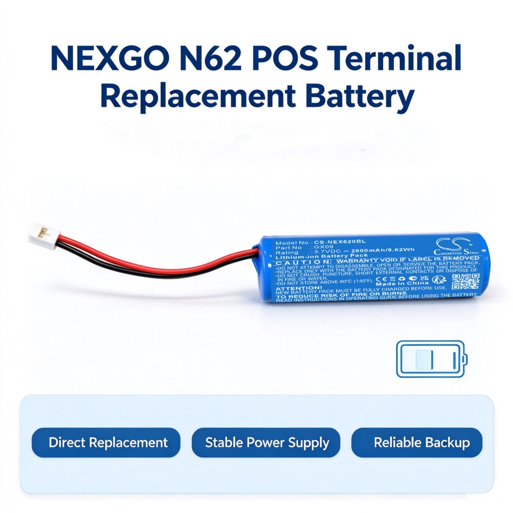 Batterie compatibile con NEXGO N62 N62 CS-NEX620BL