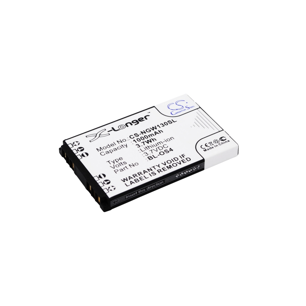 Batterie Batteria del telefono cellulare CS-NGW130SL