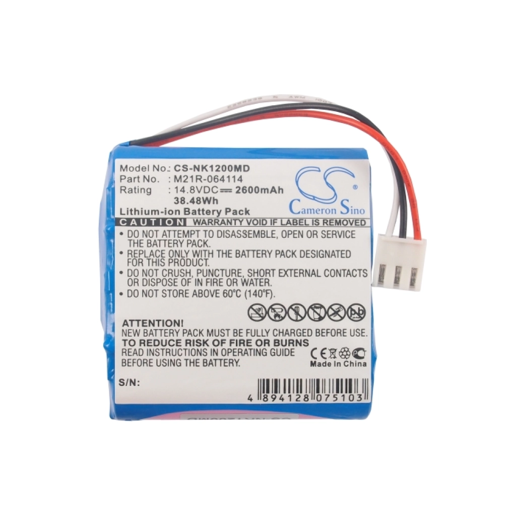 Batterie Batteria medica CS-NK1200MD
