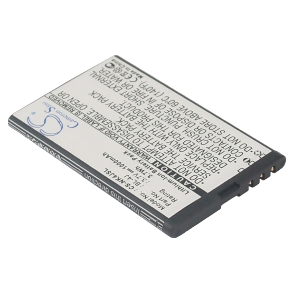 Sostituzione della batteria compatibile per Nokia BL-4J