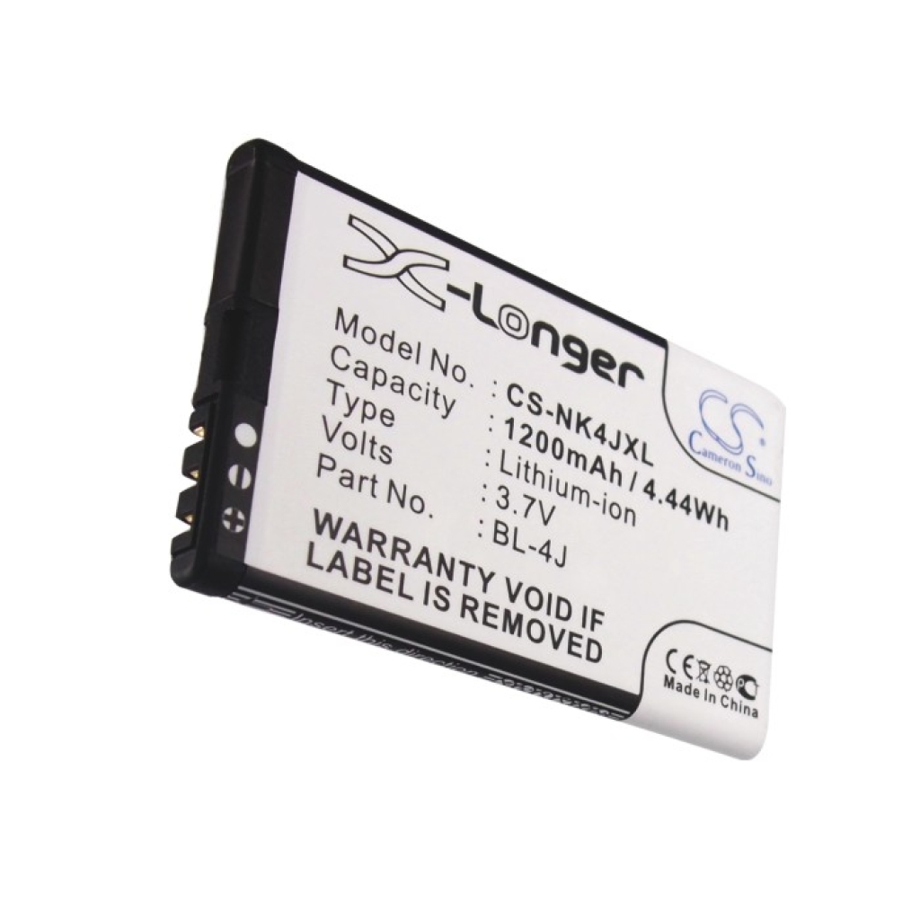Sostituzione della batteria compatibile per Nokia BL-4J
