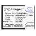 Batteria del telefono cellulare Alcatel OT-S680