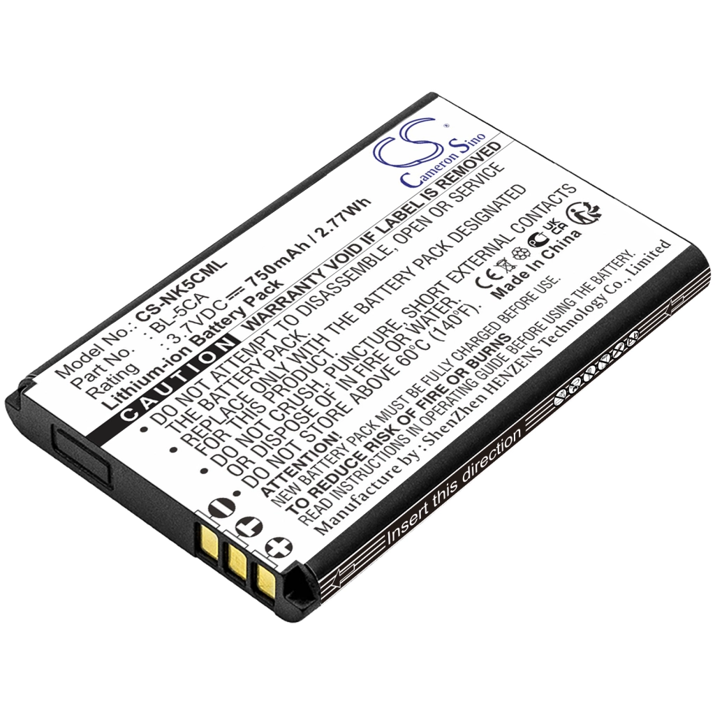 Batterie Sostituisce BL-05