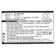 Compatible battery replacement for Haier BK-BL-5C,BL-05,BL-5C,BL-5CA,BL-5CB...