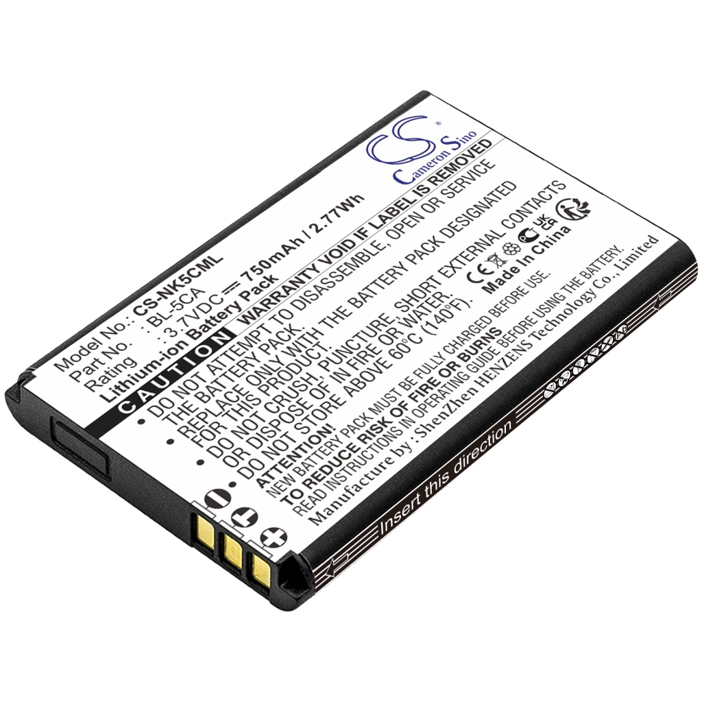 Batterie Sostituisce BL-05
