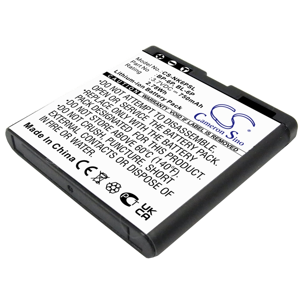 Batterie Sostituisce BP-6P