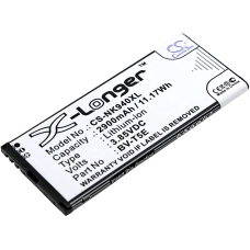 Compatible battery replacement for Microsoft BV-T5E