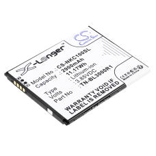 Sostituzione della batteria compatibile per Nokia TN-BL3000R1