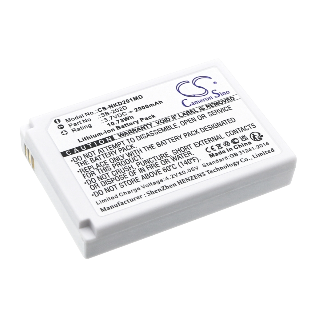 Sostituzione della batteria compatibile per Nihon Kohden SB-202D