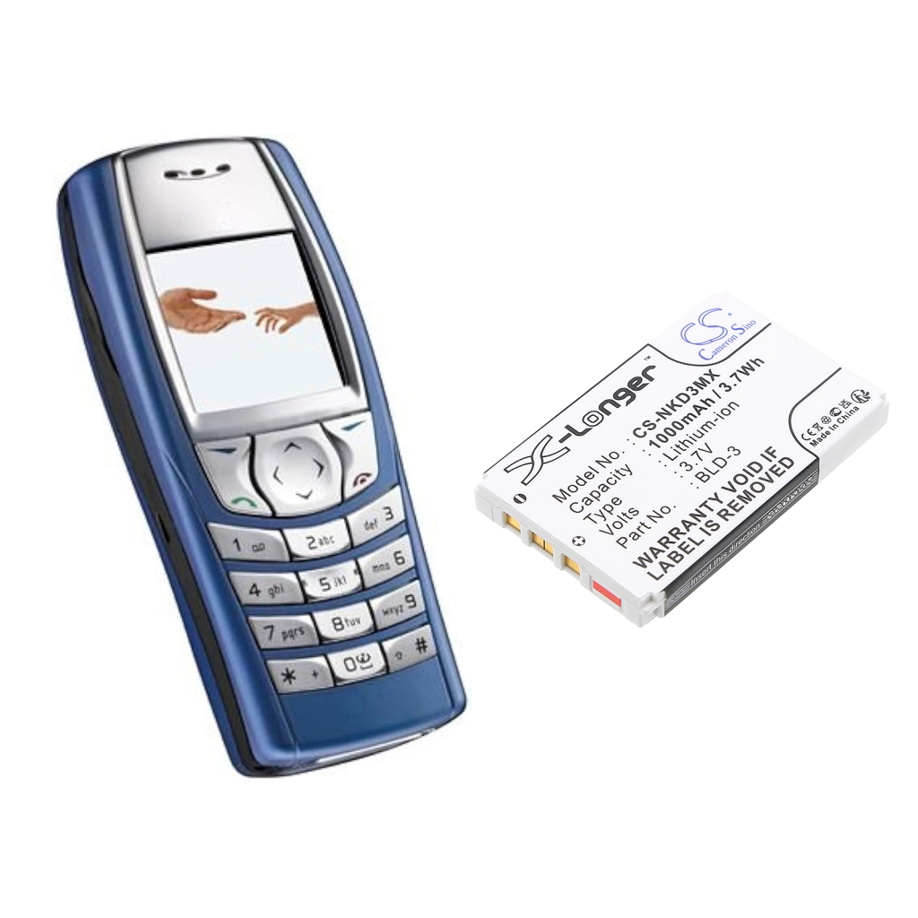 Batteria del telefono cellulare Nokia CS-NKD3MX