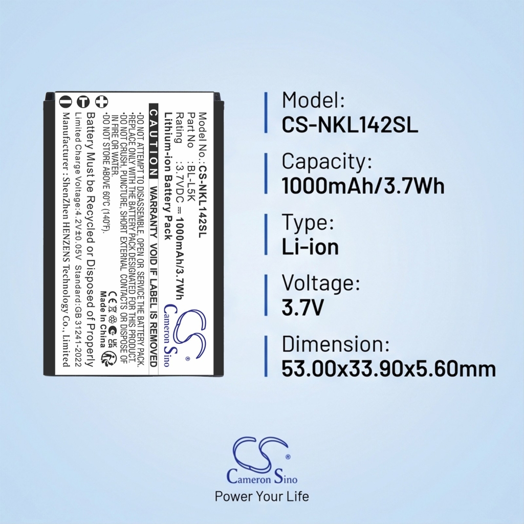 Battery for Nokia TA-1428