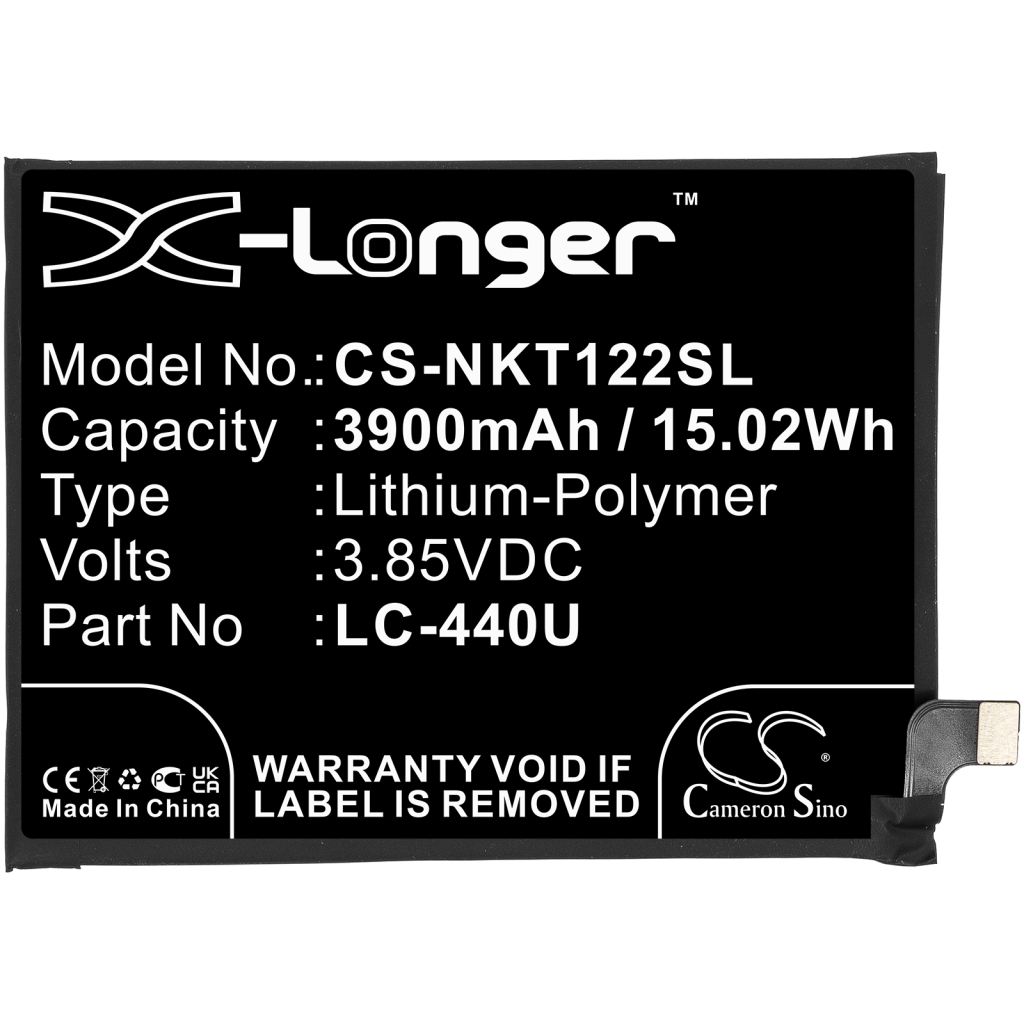 Sostituzione della batteria compatibile per Nokia LC-440U