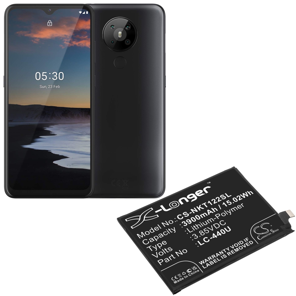 Sostituzione della batteria compatibile per Nokia LC-440U