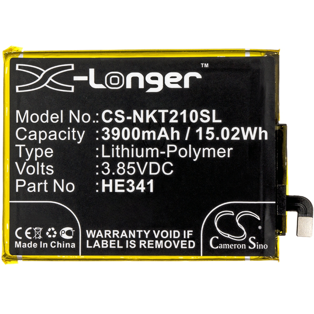 Sostituzione della batteria compatibile per Nokia HE338,HE341