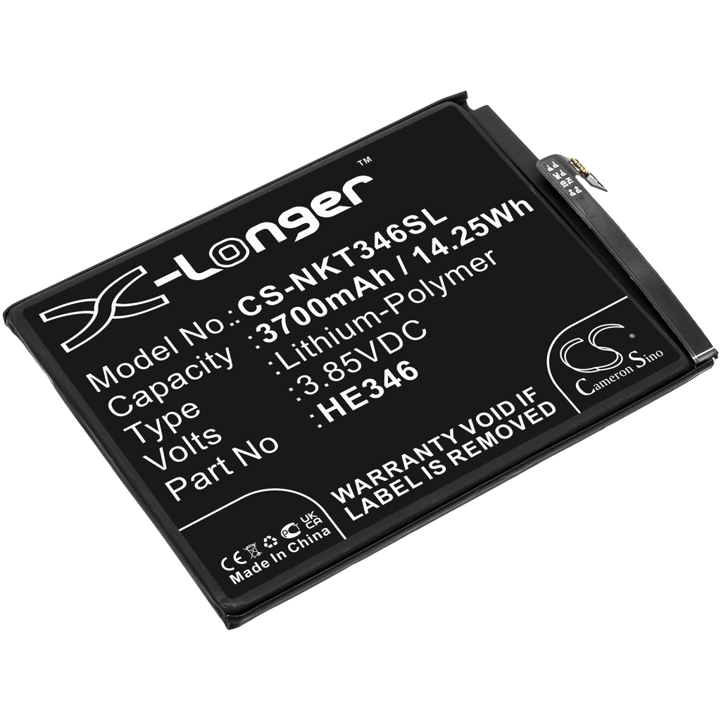 Sostituzione della batteria compatibile per Nokia HE346