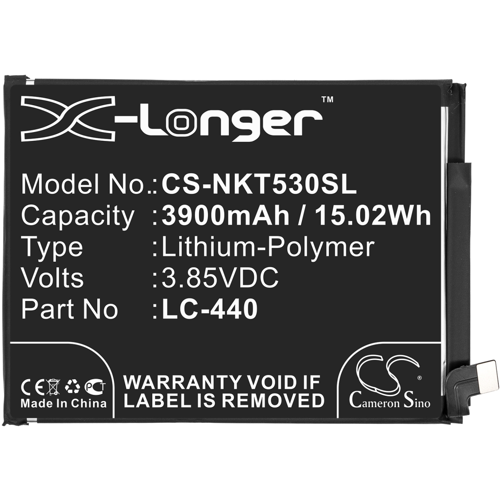 Sostituzione della batteria compatibile per Nokia LC-440