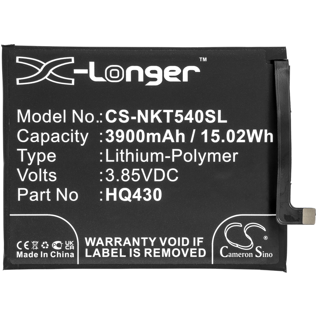 Sostituzione della batteria compatibile per Nokia HQ430
