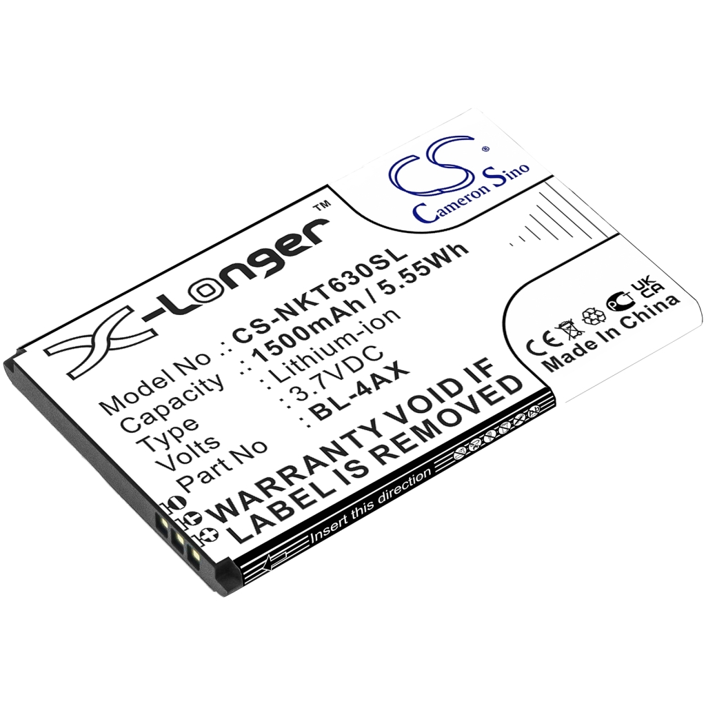 Batteria del telefono cellulare Nokia TA-1305 (CS-NKT630SL)