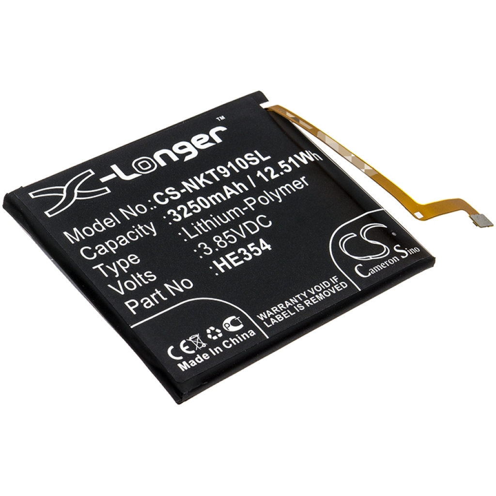 Batteria del telefono cellulare Nokia CS-NKT910SL