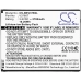 Batterie Batteria del telefono cellulare CS-NKV376SL