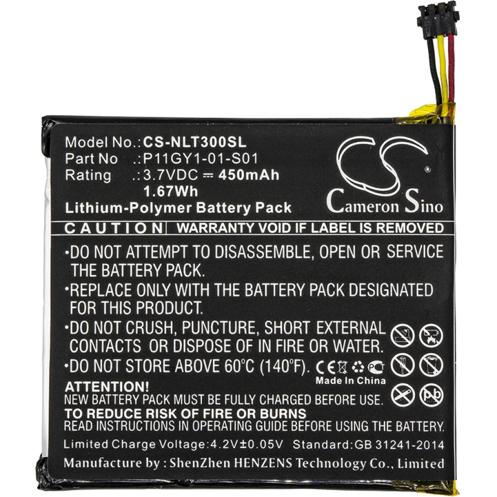 Batterie Sostituisce P11GY1-01-S01