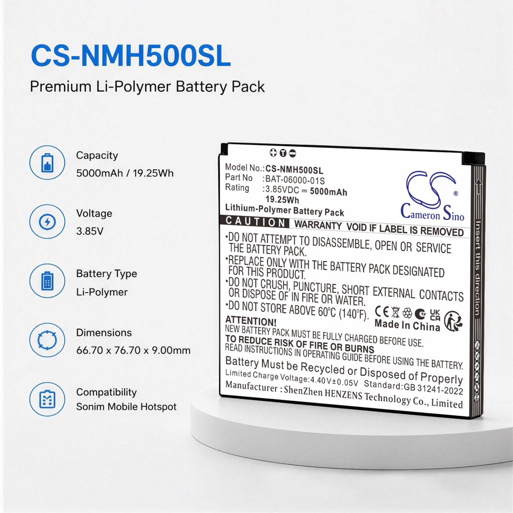 Batteria compatibile con Sonim