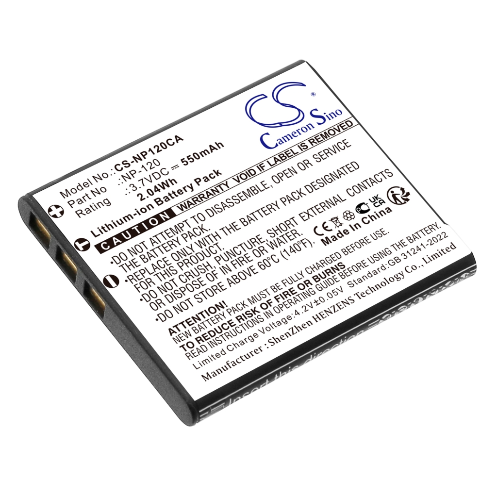 Camera Battery VIVIKAI CS-NP120CA