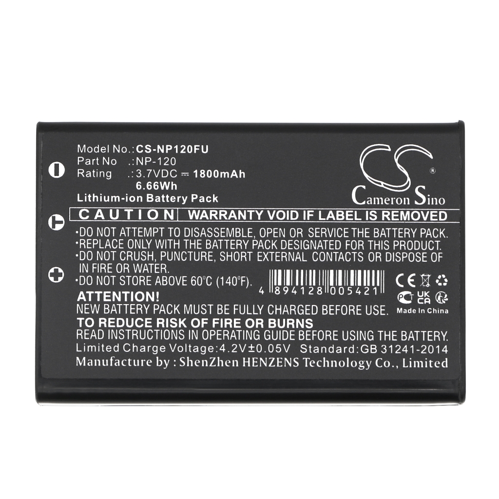 Camera Battery SVP CS-NP120FU