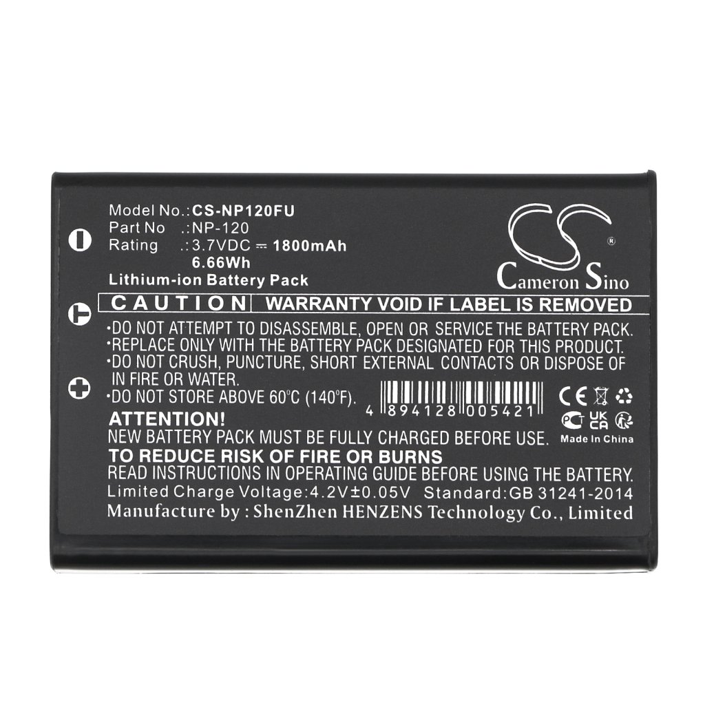 Battery Replaces NP-120