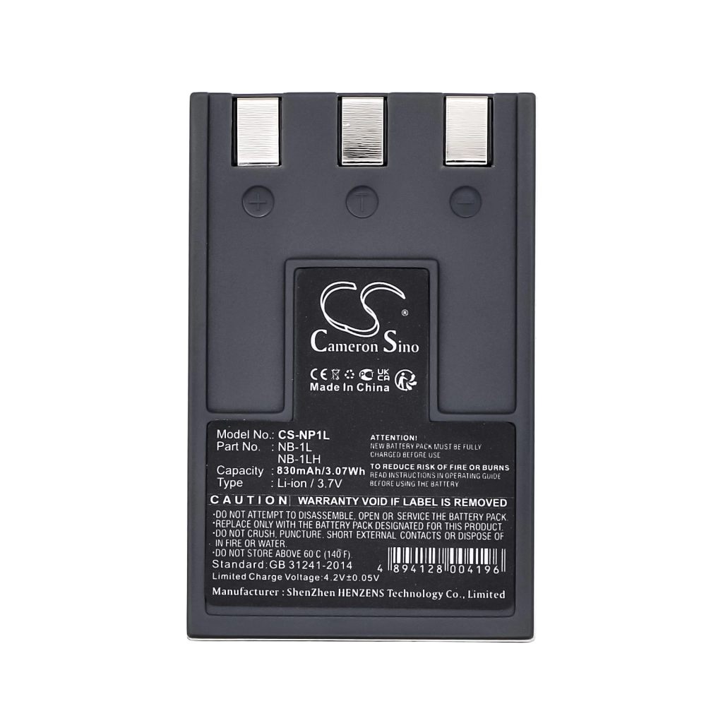 Batteria della fotocamera Canon IXY Digital 200a