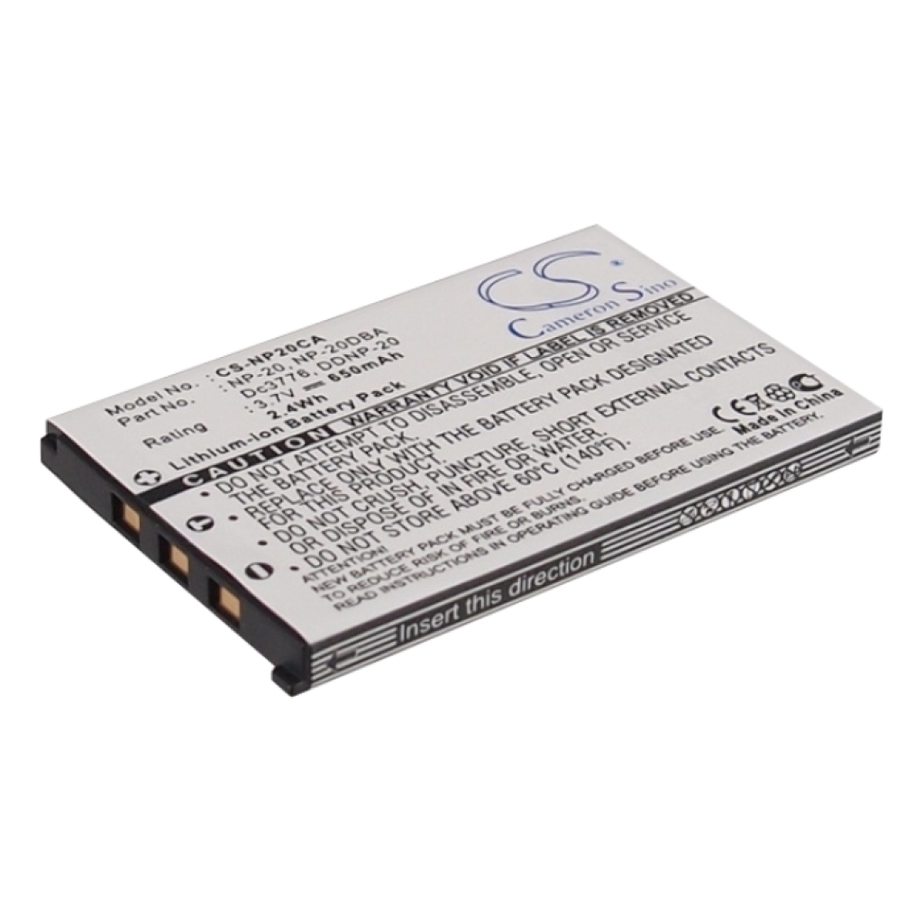 Batterie Sostituisce NP-20