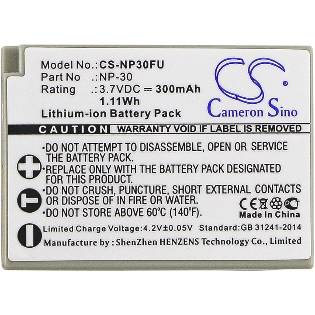Camera Battery SPEED CS-NP30FU