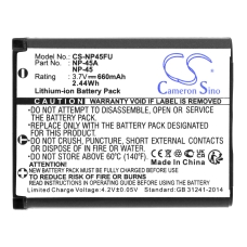 Compatible battery replacement for Medion BP-DC17,NP-45,NP-45A,NP-45B,NP-45S...