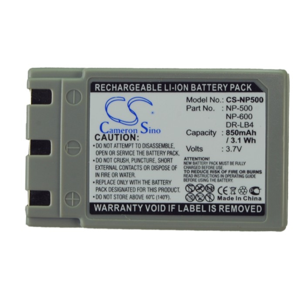 Batterie Sostituisce NP-600