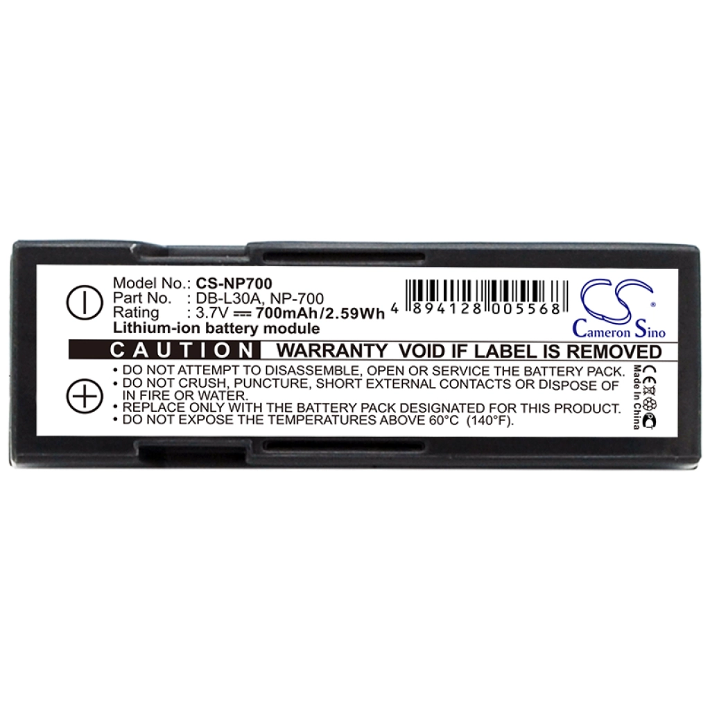 Batterie Sostituisce DB-L30A