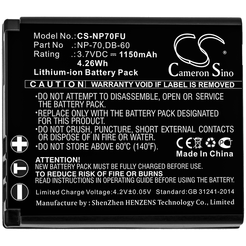 Camera Battery Panasonic Lumix DMC-FX8EG-A