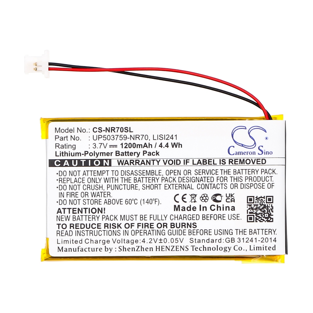 Sostituzione della batteria compatibile per Sony LISI241