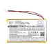 Sostituzione della batteria compatibile per Sony LISI241