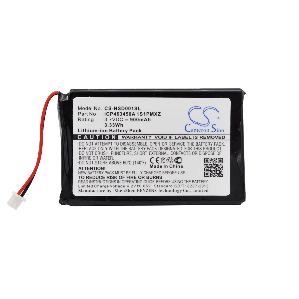 Batterie Batteria digitale DAB CS-NSD001SL