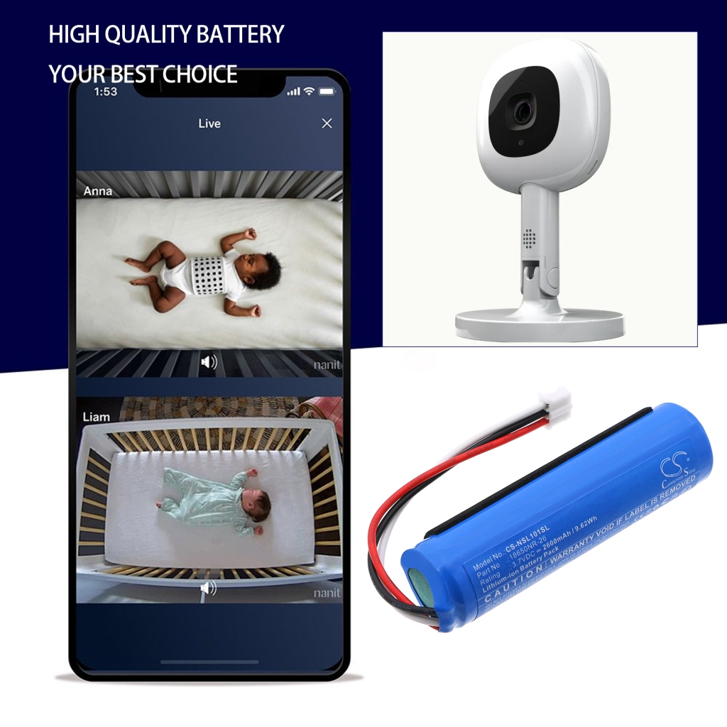 Batteria Sostituisce 18650NR-26